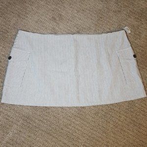 BP Pinstripe Mini Skirt